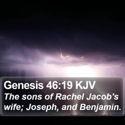 Genesis 46:19 KJV Bible Verse Image