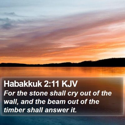 Habakkuk 2:11 KJV Bible Verse Image