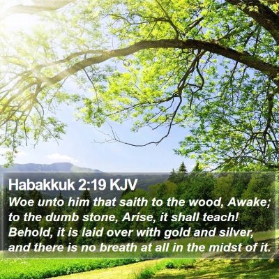 Habakkuk 2:19 KJV Bible Verse Image