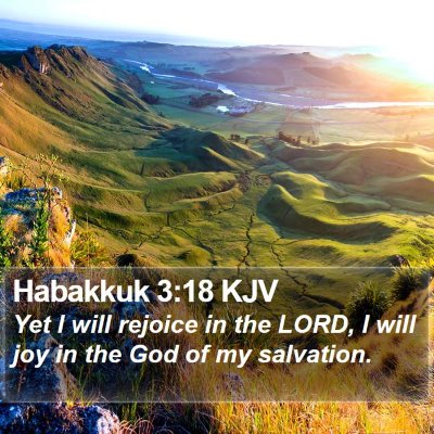 Habakkuk 3:18 KJV Bible Verse Image