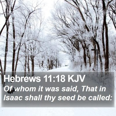 Hebrews 11:18 KJV Bible Verse Image