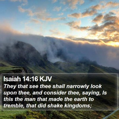 Isaiah 14:16 KJV Bible Verse Image