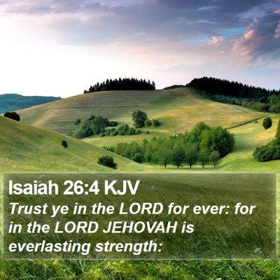 Isaiah 26:4 KJV Bible Verse Image