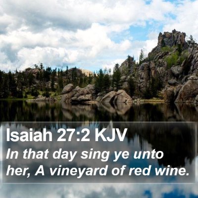 Isaiah 27:2 KJV Bible Verse Image
