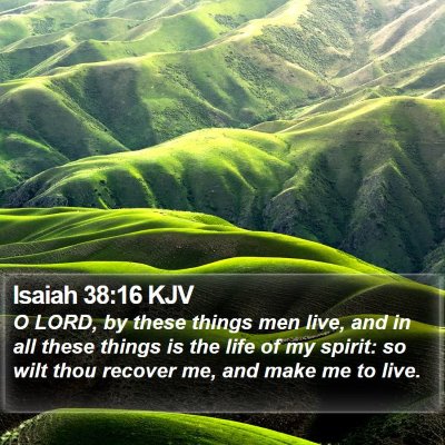 Isaiah 38:16 KJV Bible Verse Image
