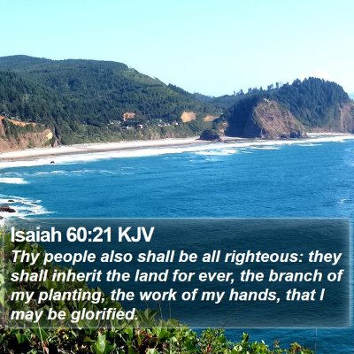 Isaiah 60:21 KJV Bible Verse Image