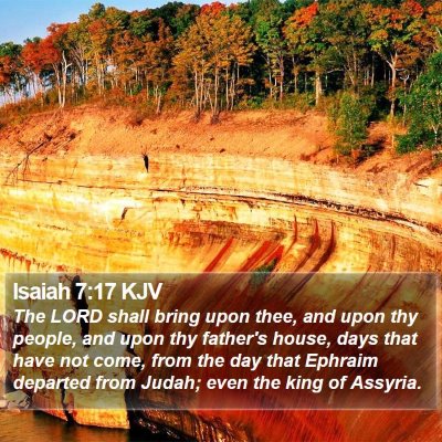 Isaiah 7:17 KJV Bible Verse Image