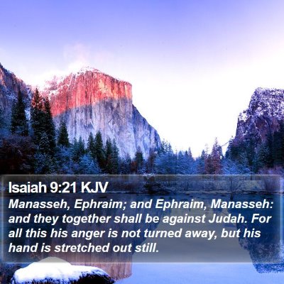 Isaiah 9:21 KJV Bible Verse Image