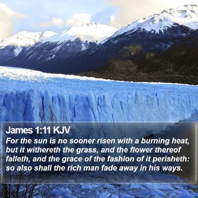 James 1:11 KJV Bible Verse Image