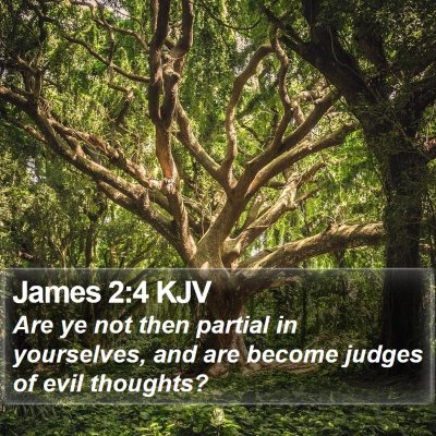 James 2:4 KJV Bible Verse Image