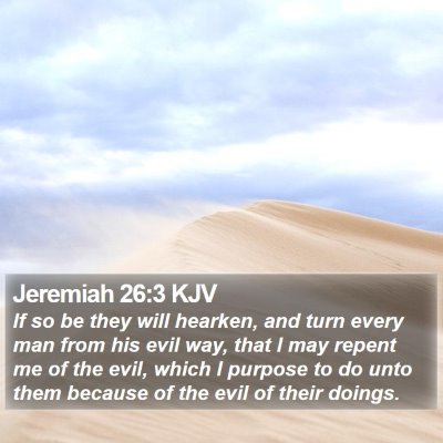 Jeremiah 26:3 KJV Bible Verse Image