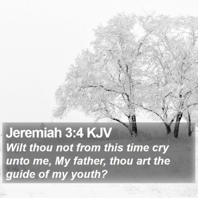 Jeremiah 3:4 KJV Bible Verse Image