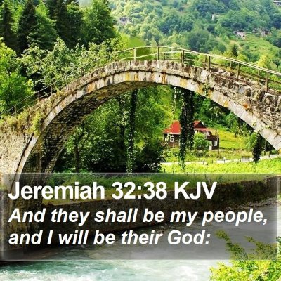 Jeremiah 32:38 KJV Bible Verse Image