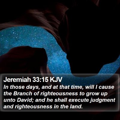 Jeremiah 33:15 KJV Bible Verse Image