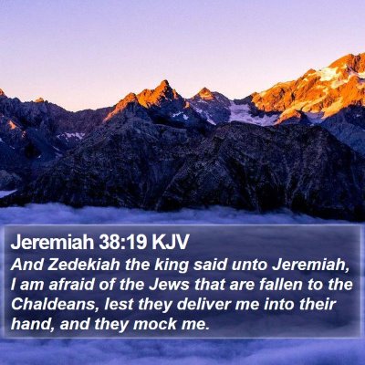 Jeremiah 38:19 KJV Bible Verse Image