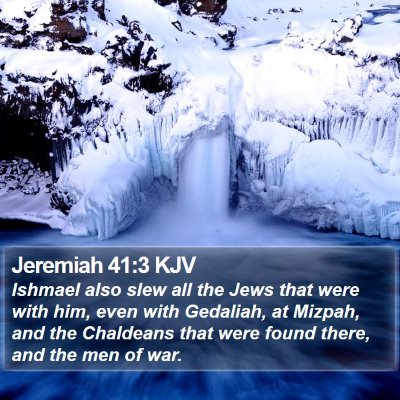 Jeremiah 41:3 KJV Bible Verse Image