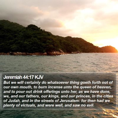 Jeremiah 44:17 KJV Bible Verse Image