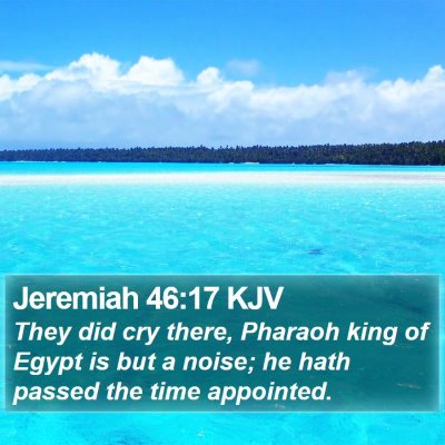 Jeremiah 46:17 KJV Bible Verse Image
