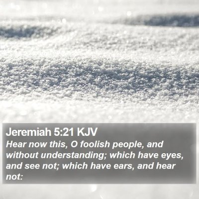 Jeremiah 5:21 KJV Bible Verse Image