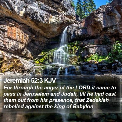 Jeremiah 52:3 KJV Bible Verse Image