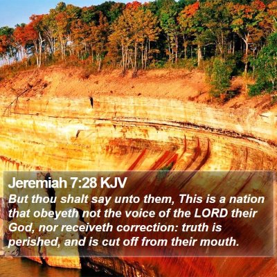 Jeremiah 7:28 KJV Bible Verse Image