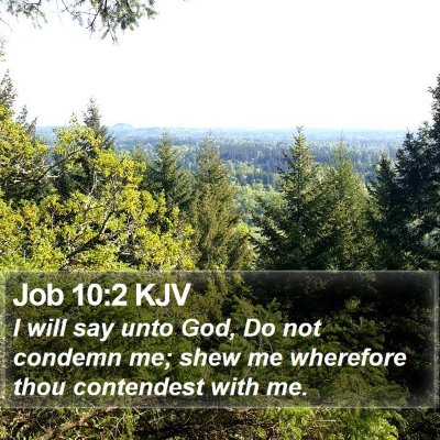Job 10:2 KJV Bible Verse Image