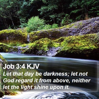 Job 3:4 KJV Bible Verse Image