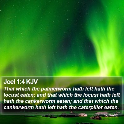 Joel 1:4 KJV Bible Verse Image