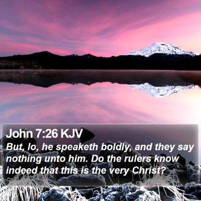 John 7:26 KJV Bible Verse Image