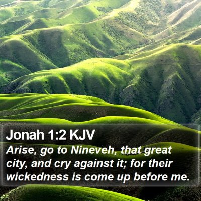Jonah 1:2 KJV Bible Verse Image