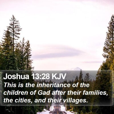 Joshua 13:28 KJV Bible Verse Image