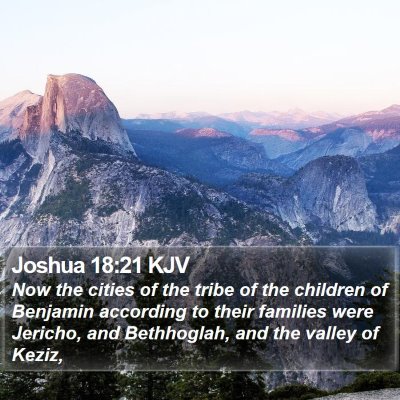 Joshua 18:21 KJV Bible Verse Image