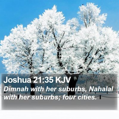 Joshua 21:35 KJV Bible Verse Image