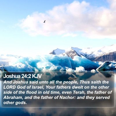 Joshua 24:2 KJV Bible Verse Image
