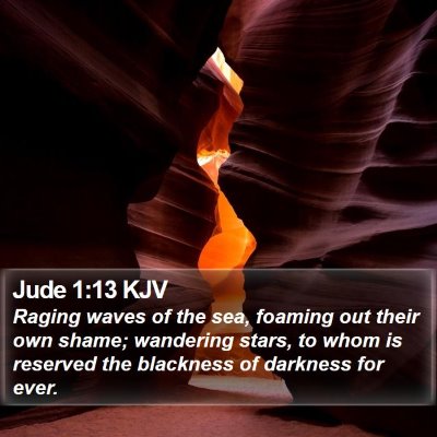 Jude 1:13 KJV Bible Verse Image