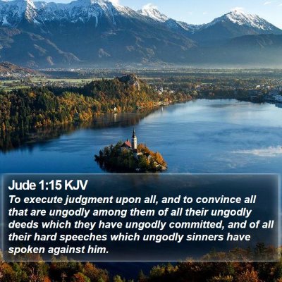 Jude 1:15 KJV Bible Verse Image