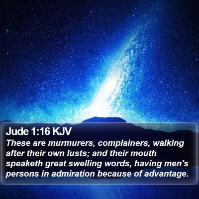 Jude 1:16 KJV Bible Verse Image