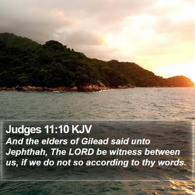 Judges 11:10 KJV Bible Verse Image