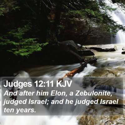 Judges 12:11 KJV Bible Verse Image