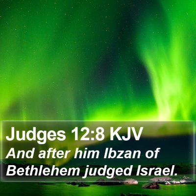 Judges 12:8 KJV Bible Verse Image