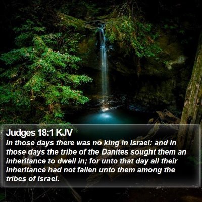 Judges 18:1 KJV Bible Verse Image