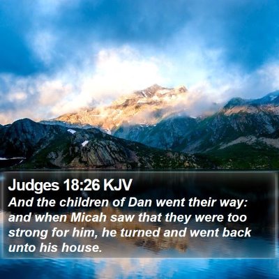 Judges 18:26 KJV Bible Verse Image