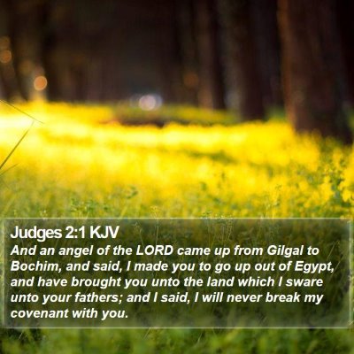Judges 2:1 KJV Bible Verse Image