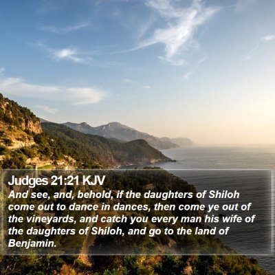 Judges 21:21 KJV Bible Verse Image