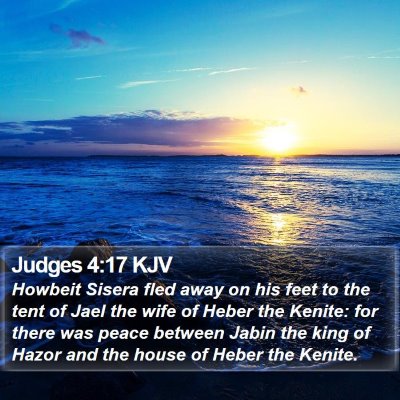 Judges 4:17 KJV Bible Verse Image