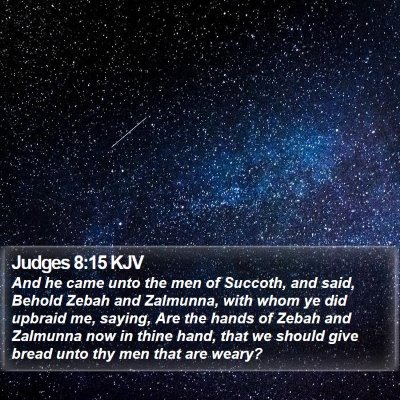 Judges 8:15 KJV Bible Verse Image