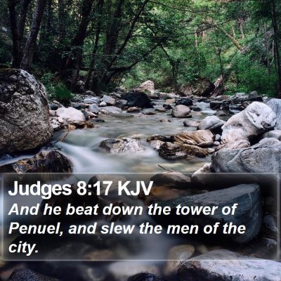 Judges 8:17 KJV Bible Verse Image
