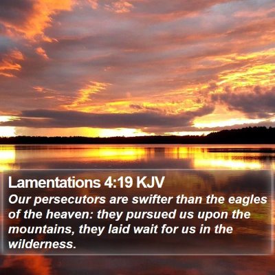 Lamentations 4:19 KJV Bible Verse Image