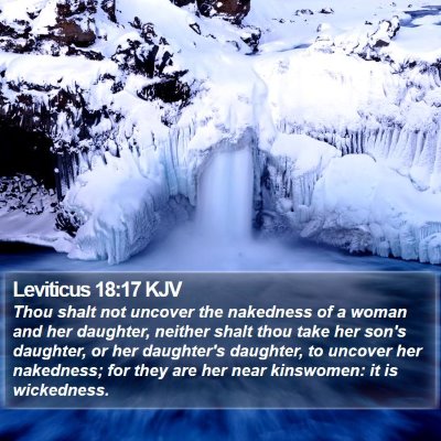 Leviticus 18:17 KJV Bible Verse Image