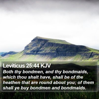 Leviticus 25:44 KJV Bible Verse Image